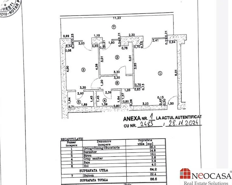 Apartament 3 camere cu terasa 22 mp I Parcare INCLUSA I Iancu Nicolae - foto 12