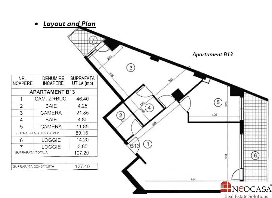 Apartament de 3 camere langa parcul Herastrau - foto 16