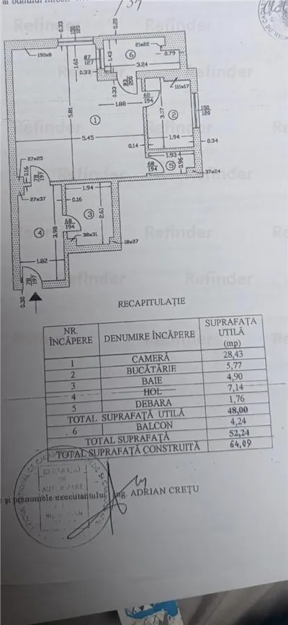 Vanzare studio | Mall Vitan | bloc 2001| beton armat | 50 mp utili | etaj 9/10 | mobilat si utilat | - foto 7