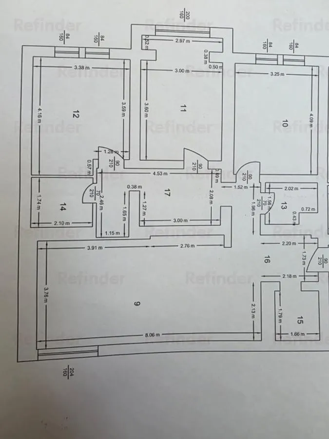 vanzare apartament 4 camere | Bd Ferdinand | bloc 2012 | etaj 1 | mobilat si utilat | 95mp utili | - foto 10