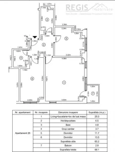 Apartament de 3 camere zona Tractorul - foto 10