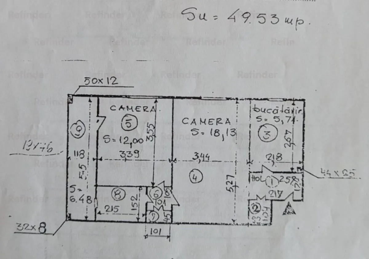 Vanzare apartament 2 camere | Dristor | Camil Ressu | stradal | decomandat | etaj 5/10 | renovat | mobilat si utilat lux | - foto 11