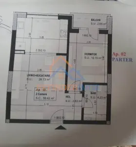 Apartament de vanzare cu 2 camere, zona Ozana - foto 9