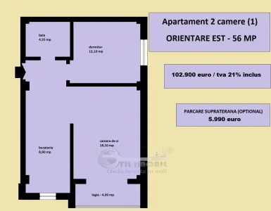 Apartament 2 camere nou, Iasi Valea Lupului, incalzire in pardoseala - foto 2