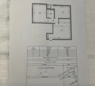 Apartament 3 camere, 76mp,  la 2 min de Palas, Parcare inclusă - foto 11