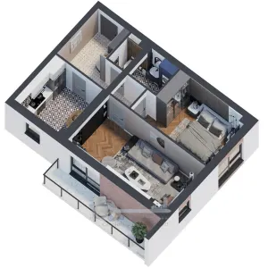 Apartament 2 camere â€“ 58,41 mp | Design modern & finisaje PREMIUMÂ  | COMISION 0% - Iasi