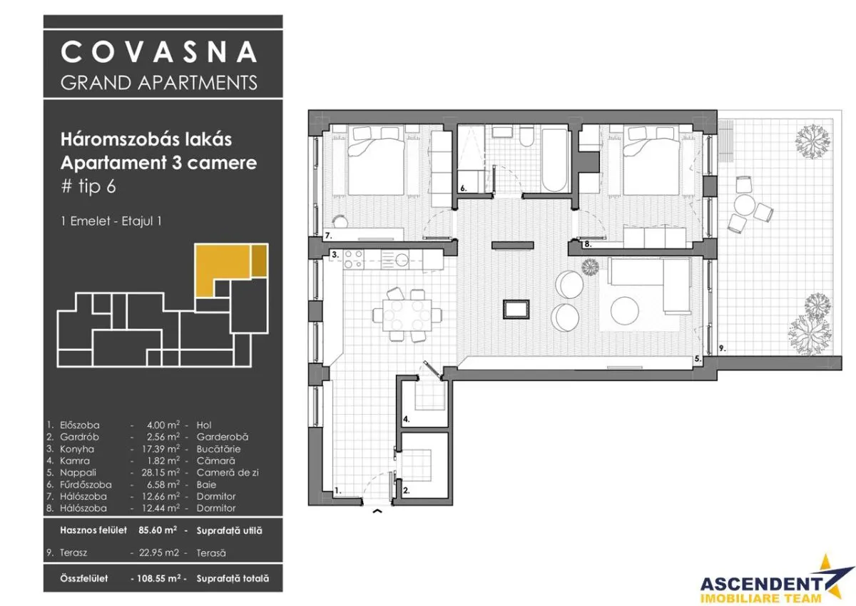 Edificiu cu proiect aparthotel/ plurirezidential, Central, Covasna - foto 18