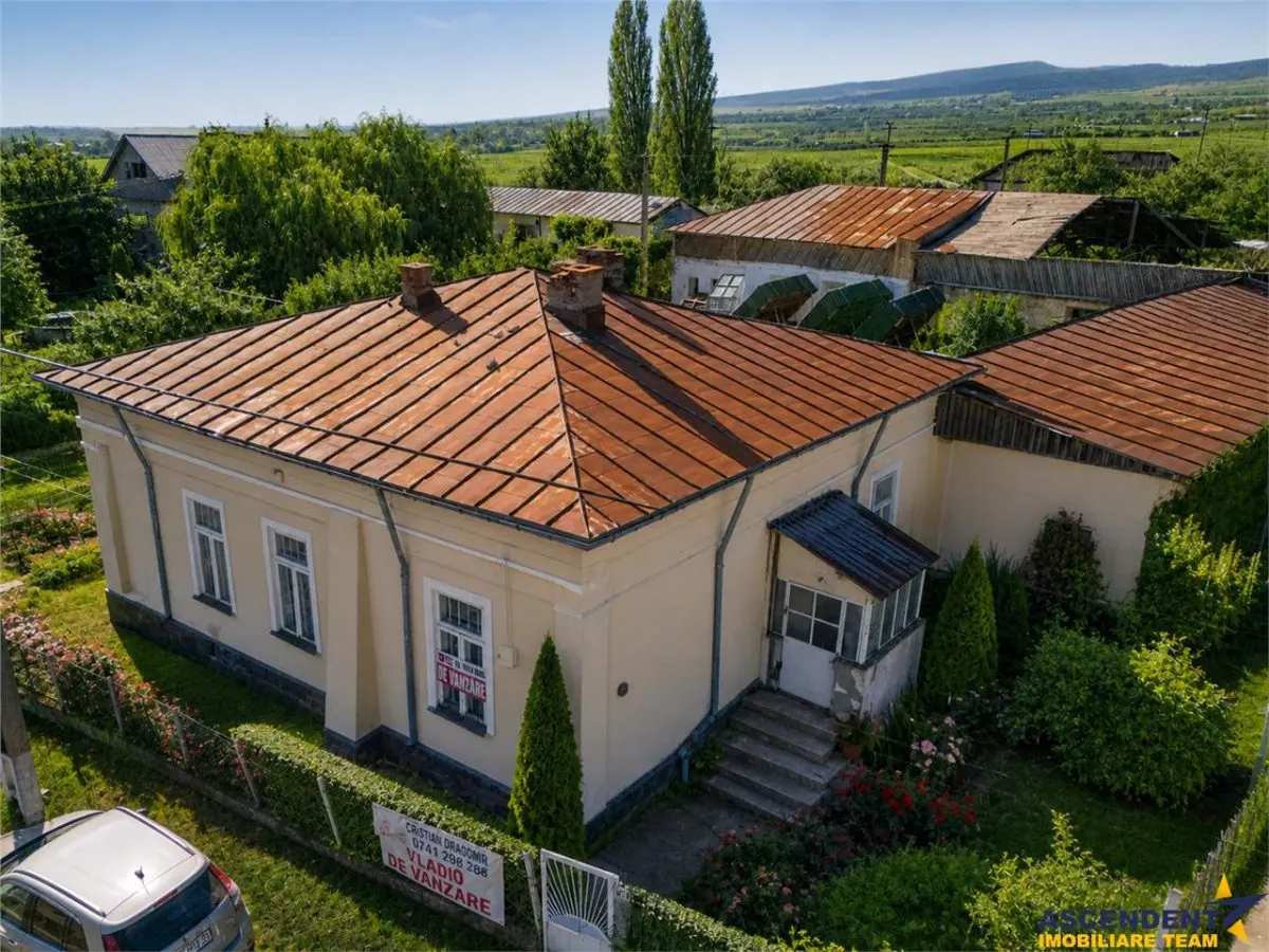 Proprietate unica in zona viticola Odobesti, Vrancea, casa boiereasca cu 4.000 mp de teren intravilan - foto 3