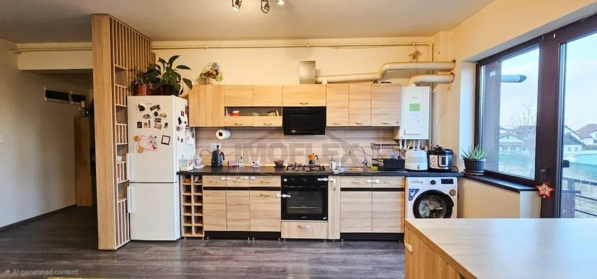 Apartament 2 camere, 54 mp, bloc nou (2020), mobilat și utilat, loc de parcare inclus - foto 1