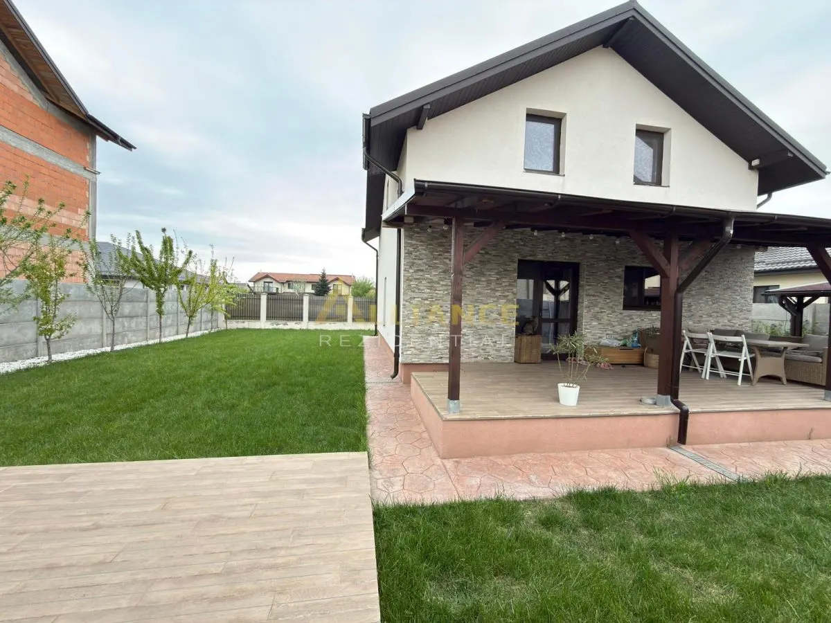 Vila individuala P+M - 5 camere - 3 bai - teren 400mp - foto 17