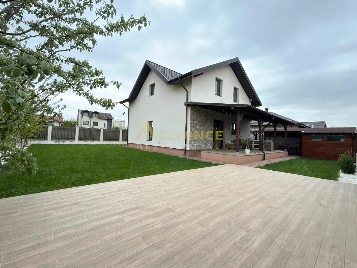 Vila individuala P+M - 5 camere - 3 bai - teren 400mp - foto 7