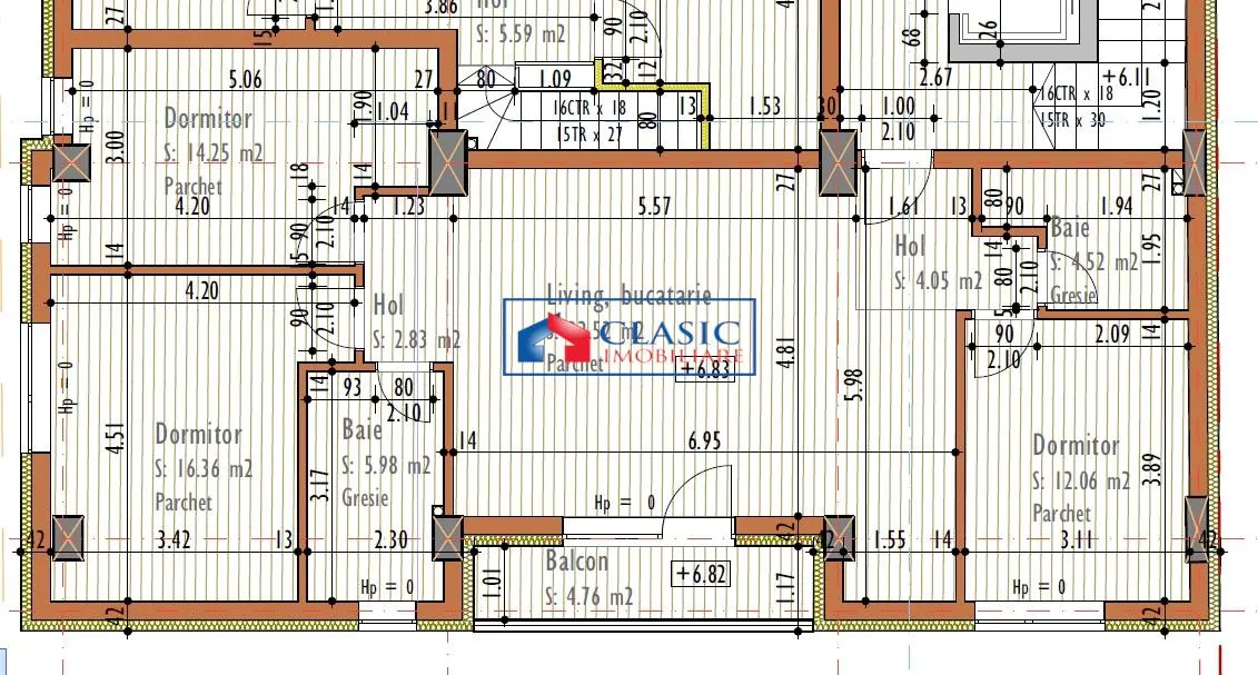 Vanzare apartament 4 camere bloc nou zona Fabricii Marasti, Cluj-Napoca - foto 1