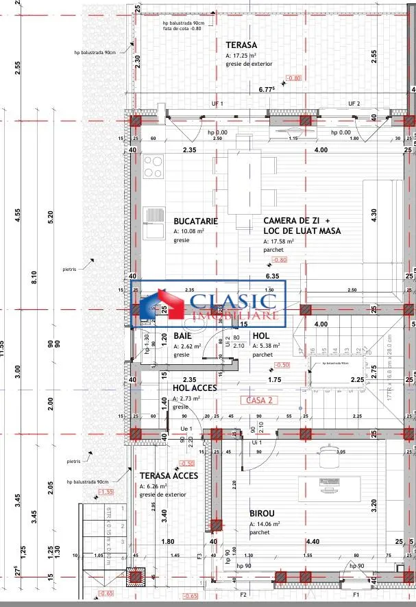 Vanzare duplex 5 camere teren 270 mp in Floresti- zona Vivo Mall - foto 10