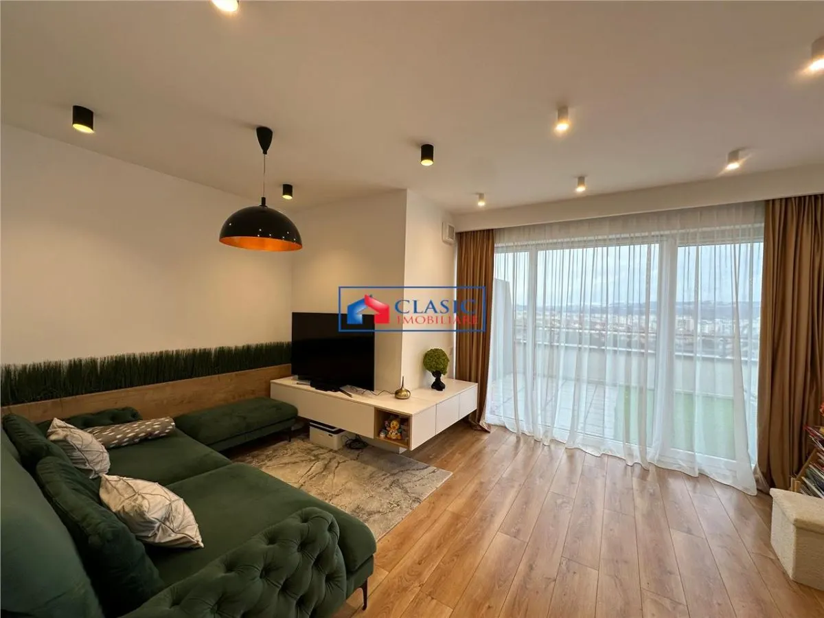 Vanzare apartament 3 camere tip penthouse cu terasa de 60 mp zona Baza Sportiva Gheorgheni - foto 1