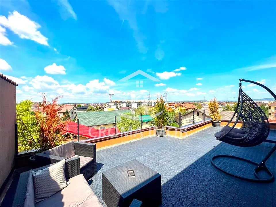 Inchiriere apartament 2 camere, terasa 40mp, zona Nord, Cartier Albert - foto 1
