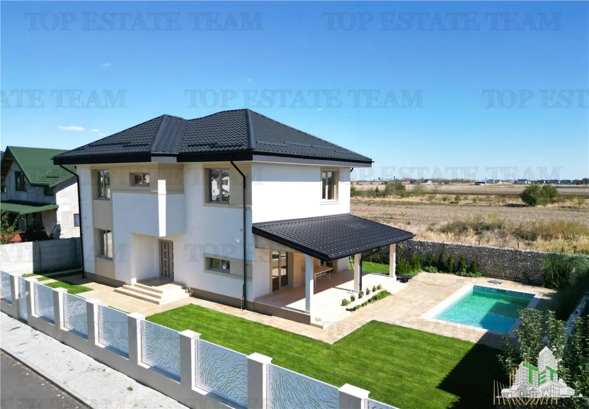 Vila lux 5 camere cu piscina in Dragomiresti-Vale - foto 2