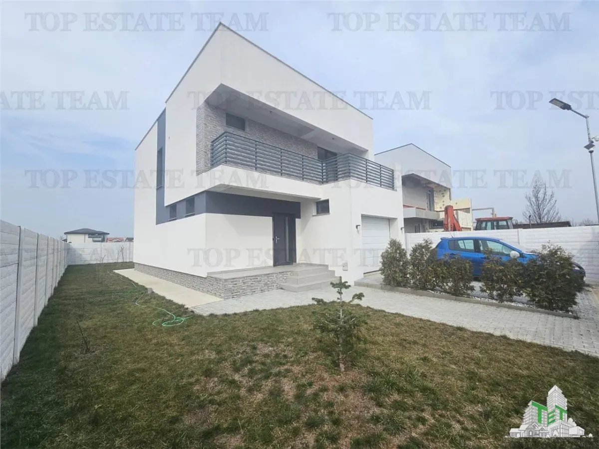 Vila stil mediteranean cu garaj in Dragomiresti-Deal - foto 1