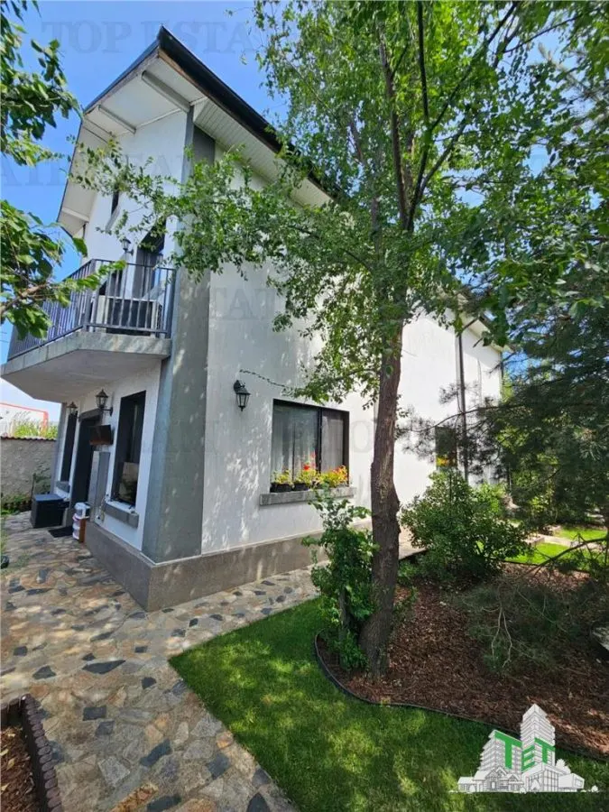 Vila superba, cu piscina, 970mp teren, D+P+E+M, gradina amenajata+pomi fructiferi cu toate utilitatile in Clinceni judet Ilfov - foto 24