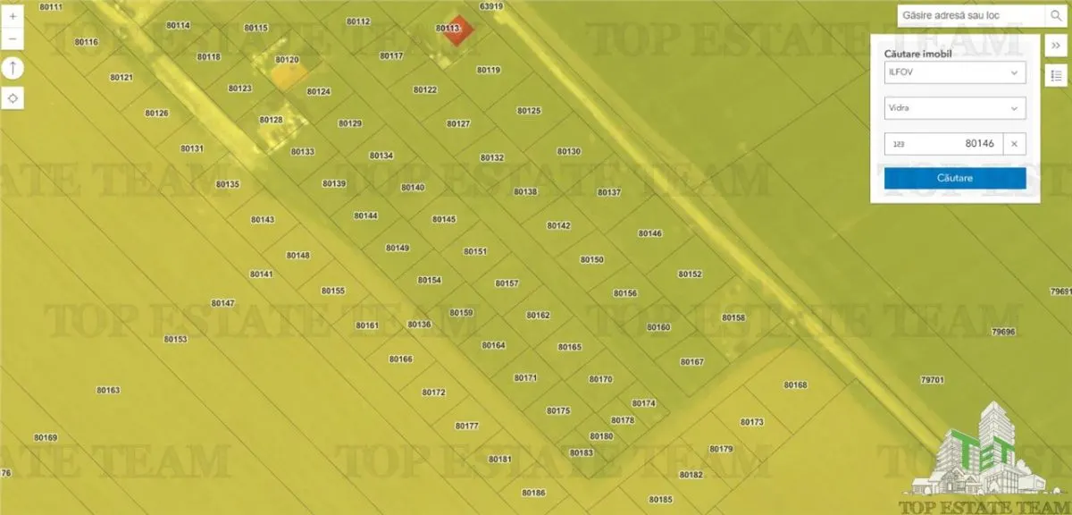 Teren intravilan construibil, Vidra IF-Copaceni, ideal rezidenta sau investitie ,1060 mp, parcelat - foto 1