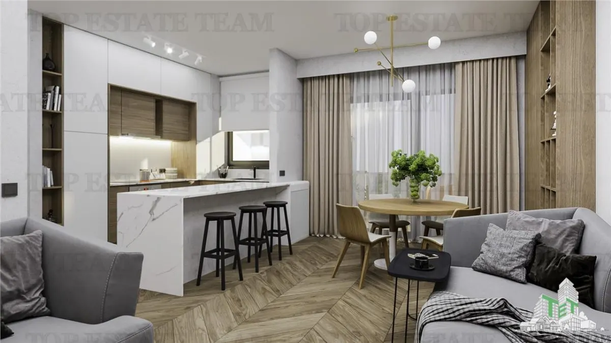 Apartament 2 camere in bloc nou | 64.87mp | Zona Antiaeriana - foto 4