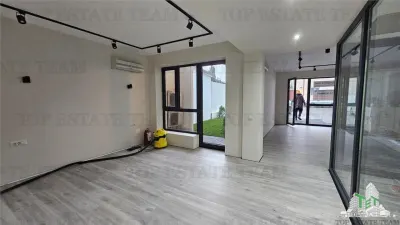 Spatiu comercial nou finisaje premium, terasa si gradina Popesti Leordeni - Popesti-Leordeni