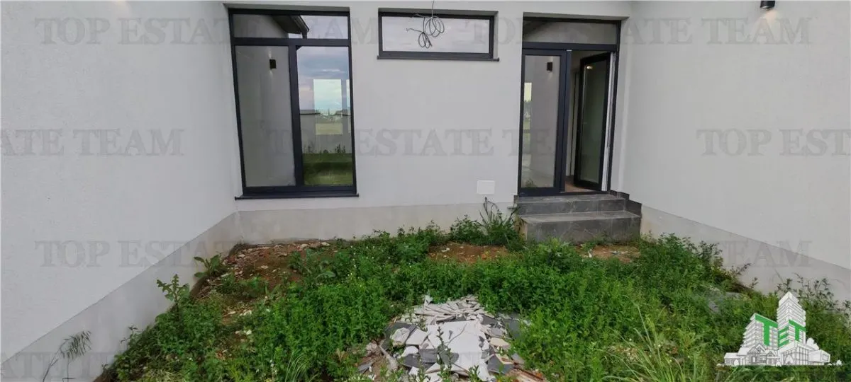 Vila stil mediteraneean, moderna, cu 4 camere ( parter ) si curte generoasa 400mp, incalzire in pardoseala, pompa de caldura, in Domnesti Ilfov - foto 10