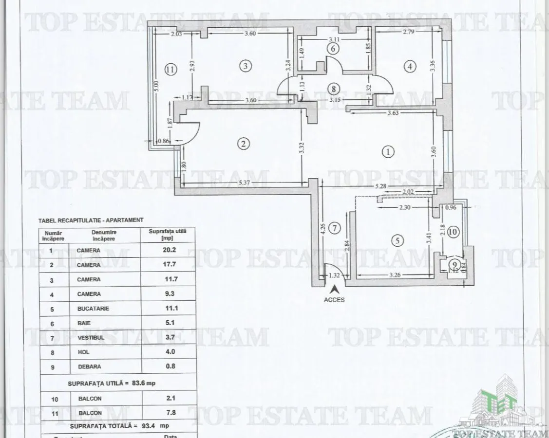 4 Camere | Victoriei | 2 x Balcon | 94 mp - foto 12