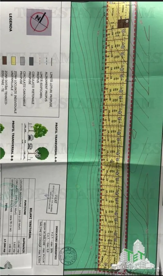 Teren de vanzare lotizat la padure cu utilitati in Frumusani / Calarasi - foto 3
