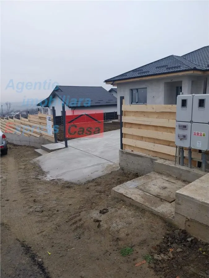 Finalizata si intabulata: casa noua, de vanzare, la Dumesti - foto 17