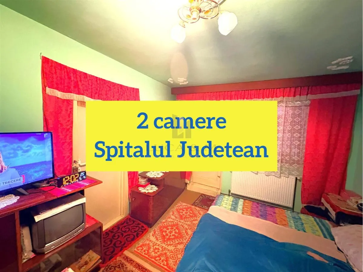 Apartament 2 camere, centrala proprie, Spitalul Judetean - foto 1
