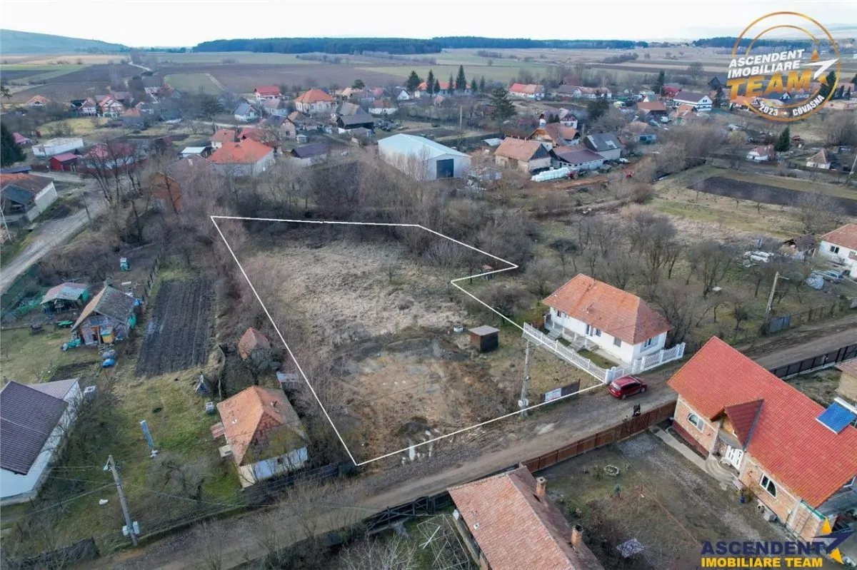 Teren cu proiect aprobat si utilitati:start ideal pentru casa ta in Aninoasa - foto 3