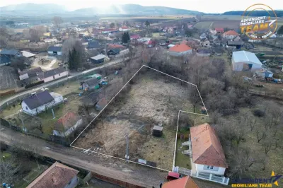 Teren cu proiect aprobat si utilitati:start ideal pentru casa ta in Aninoasa - foto 6