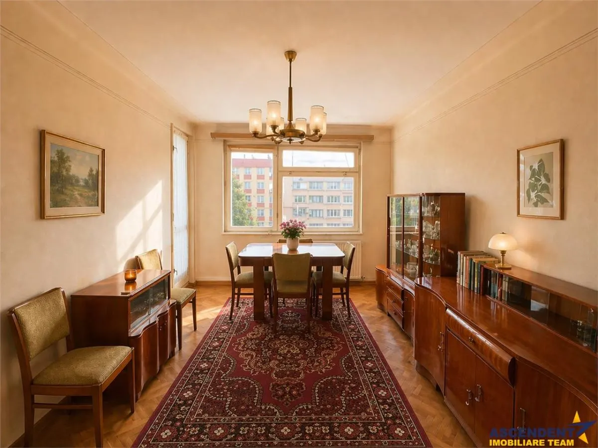 Apartament structura frumoasa, doua balcoane, incadrare spatiu verde, Garii - foto 1
