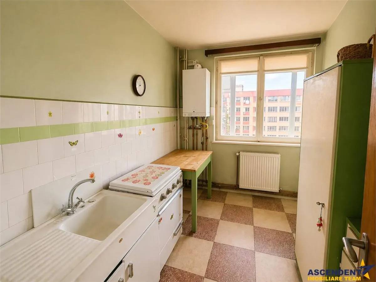 Apartament structura frumoasa, doua balcoane, incadrare spatiu verde, Garii - foto 12