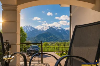 Resedinta privata la poalele Bucegilor, 350 mp, facilitati, 1.250 mp teren, Rasnov - Rasnov