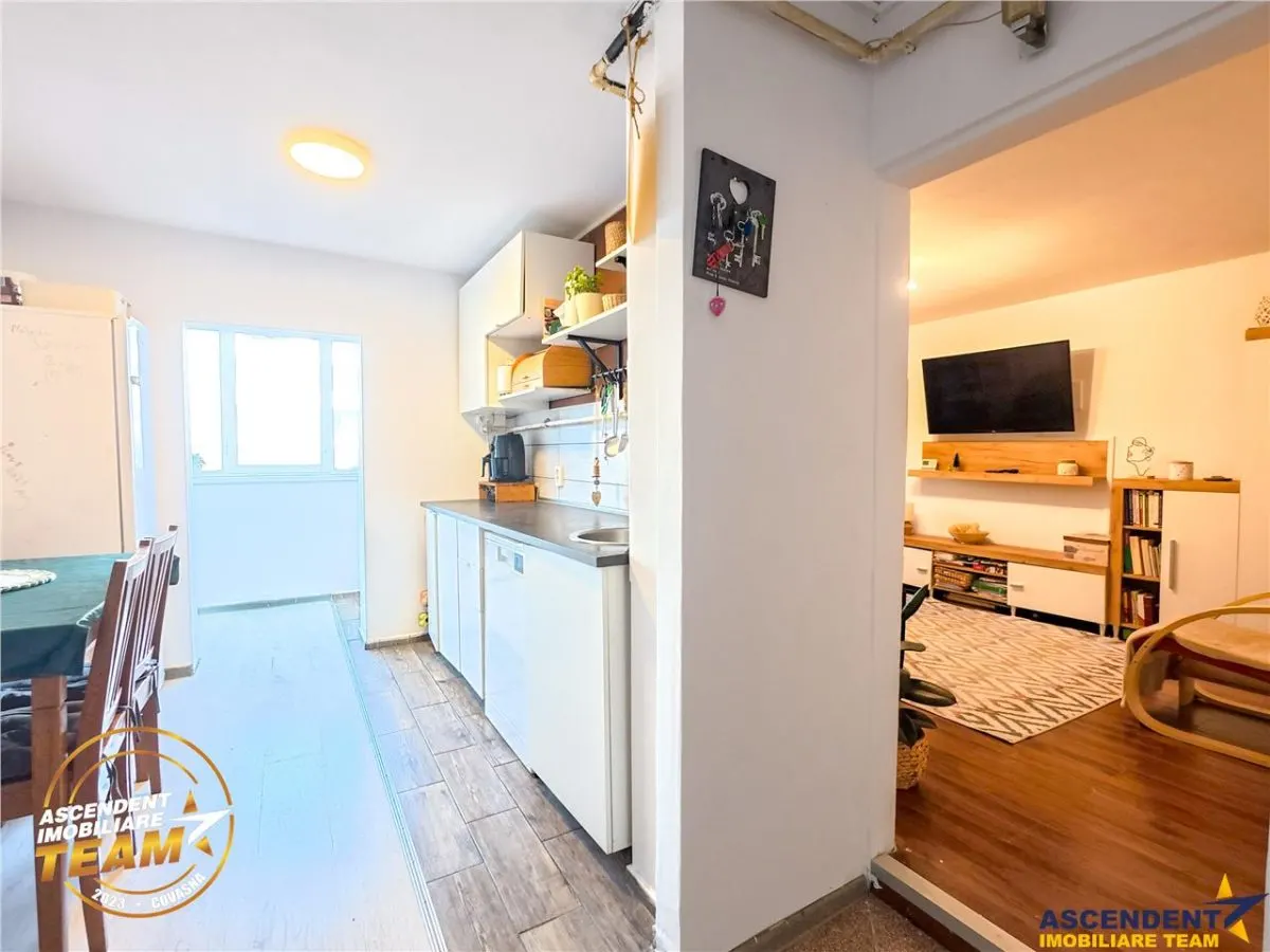 FILM& 3D!Apartament decomandat,3 camere,rezidential/servicii,Central,Sfantu Gheorghe. - foto 20
