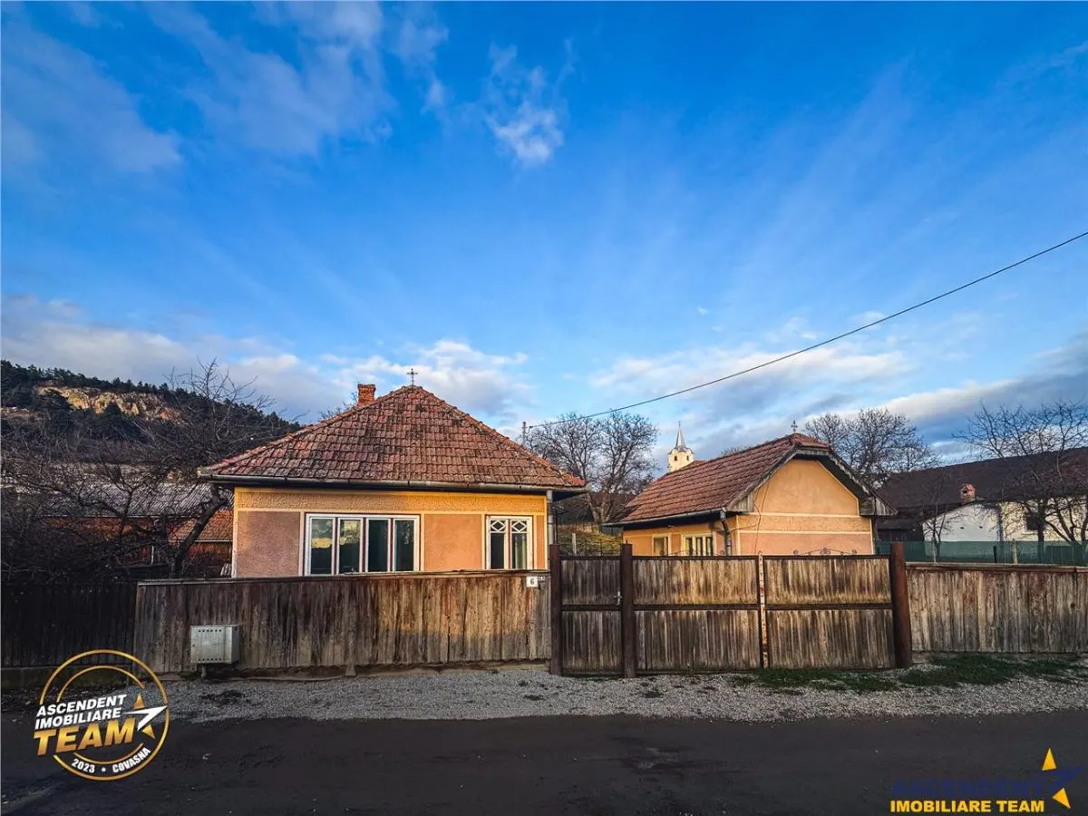 Casa rustica, cu teren roditor de peste 1.000mp, Sanzieni, Covasna - foto 19