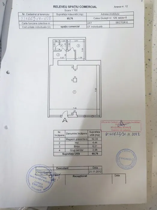 Spațiu comercial stradal de închiriat Calea Giulești | 66 mp | Disponibil din 1 Iunie - foto 2