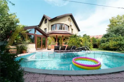 Vila individuala 7 camere cu piscina - Popesti-Leordeni