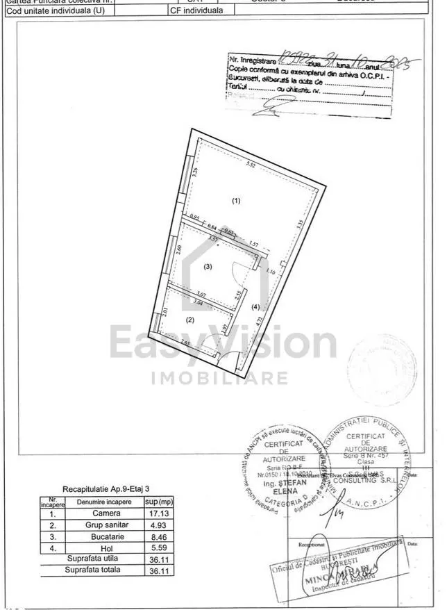 Garsoniera | Dristor | Bloc 2011 | Centrala Proprie | Gata de Utilizare - foto 11
