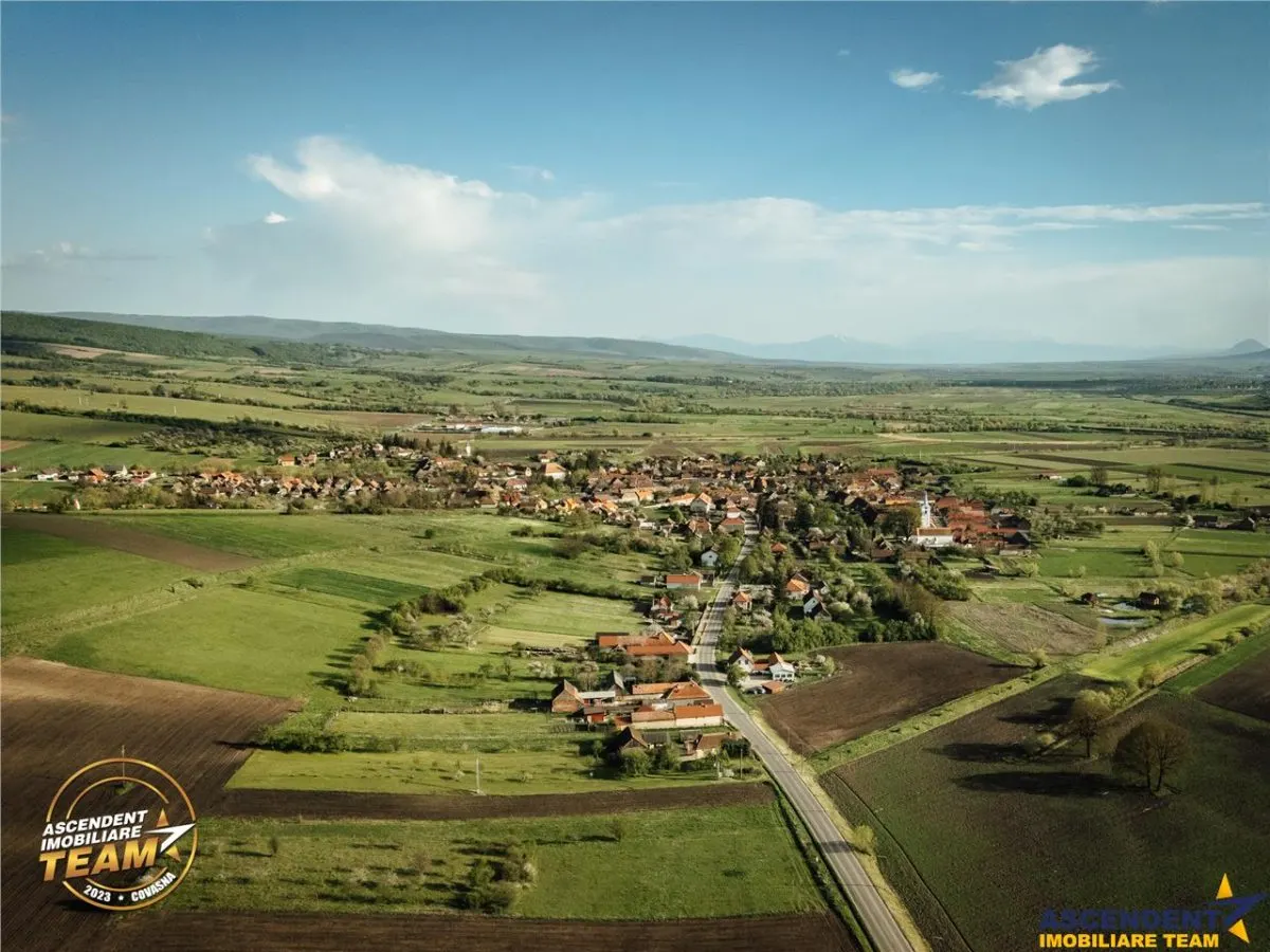 Casa familiala cu: teren 2.822 mp intravilan, ,sauna,  atelier, terasa, Central Capeni Baraolt - foto 22