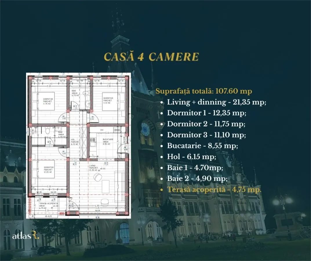 Casa individuala | 4 camere | Valea Ursului | Toate utilitatile | Comision 0 - foto 11