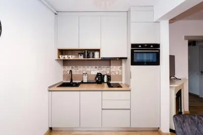 Ultracentral  Apartment  Panorama  Terasă, Șemineu Electric  Design Modern - foto 2
