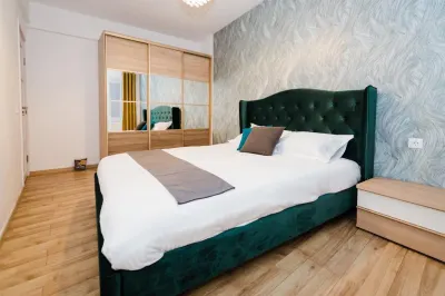 Ultracentral  Apartment  Panorama  Terasă, Șemineu Electric  Design Modern - foto 10