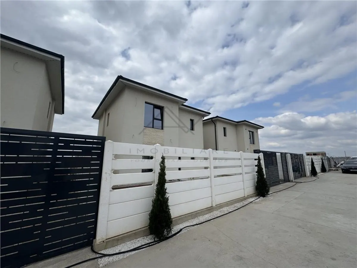 VILA DE VANZARE DOMNESTI LA CHEIE 4 CAMERE - TEREN- PANOURI FOTOVOLTAICE - foto 2