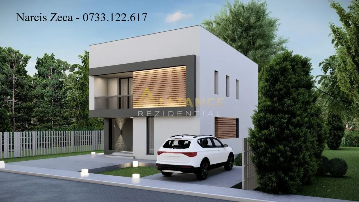 Vila individuala P+1E  - 4 camere 3 bai - 355mp teren - foto 1