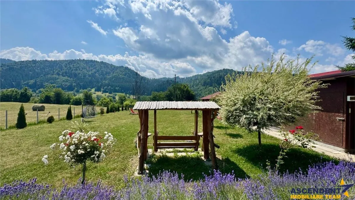 Refugiu pretios:jacuzzi, lemn masiv,2.000 mp teren,4 dormitoare, cuptor, investitie turistica - foto 21