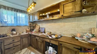 Refugiu pretios:jacuzzi, lemn masiv,2.000 mp teren,4 dormitoare, cuptor, investitie turistica - foto 5