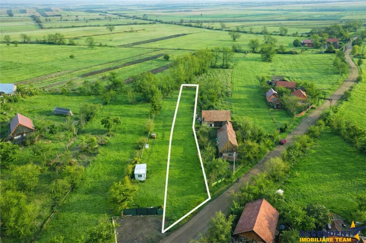 Teren 1.120 mp,Dobolii de Sus:liniste,aer curat si multiple posibilitati de utilizare - foto 1