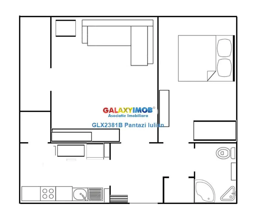 Apartament 2 camere | Dristor | Decomandat | 6min. metrou - foto 16
